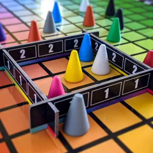 USAoploy USAopoly: Hues & Cues - A Guessing Game of Colors & Clues GLOBAL SHIPPING