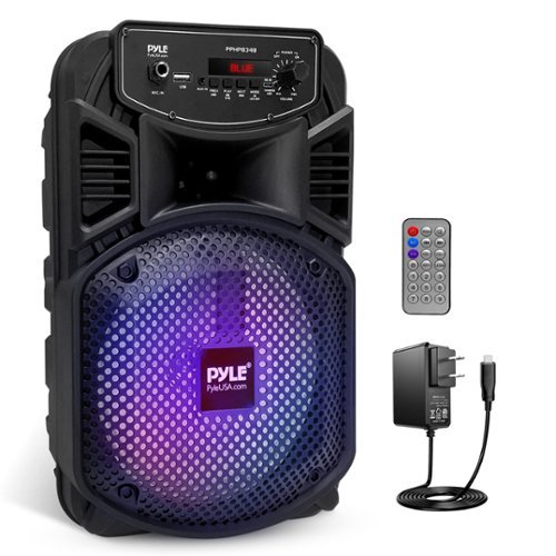 Pyle - Portable Bluetooth PA Speaker System-300W-Front_Standard 