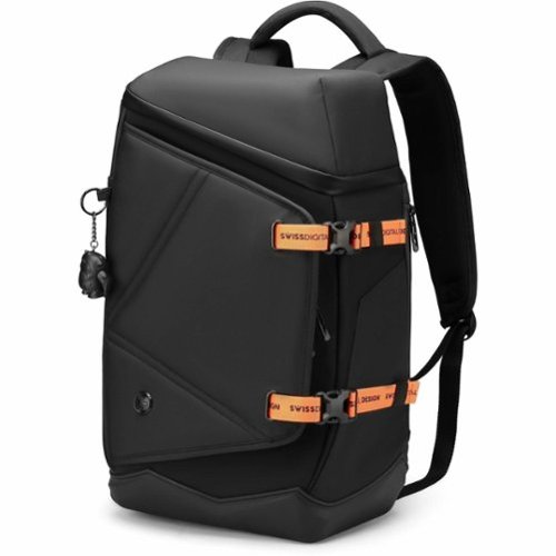Swissdigital Design SEON L+ TSA-Friendly Backpack With USB Charging Port  RFID Protection and Fits Up to 16″ Laptop - Black HOW TO BUY