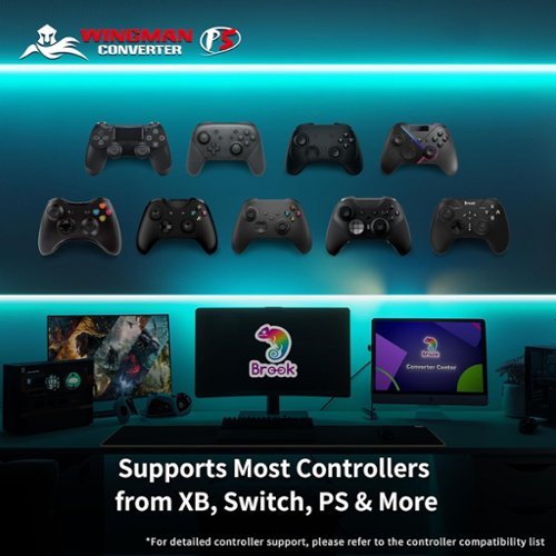 Brook Wingman P5 Wireless Controller Adapter for PlayStation 5 and