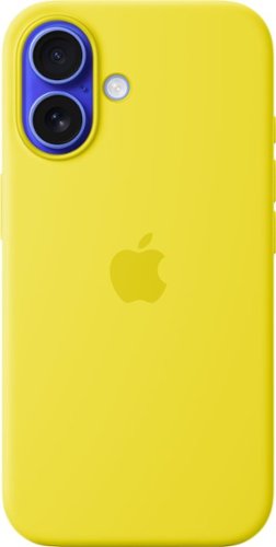 Apple - iPhone 16 Silicone Case with MagSafe - Star Fruit