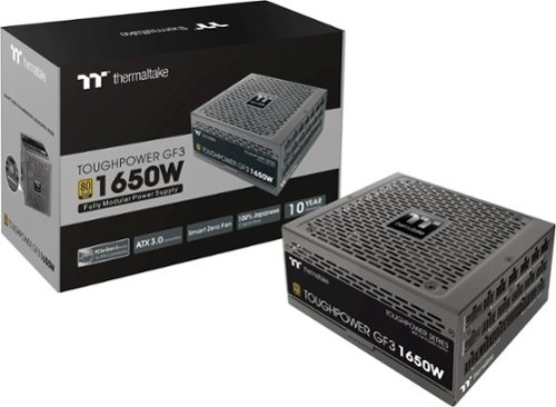 Thermaltake Toughpower GF3 1650W 80 PLUS Gold PCIe Gen 5 ATX 3.0 Ready Fully Modular Power Supply - Black BUY IN AUSTRALIA