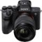 Sony - Alpha 7 IV Kit with SEL28702 Lens - Black-Front_Standard