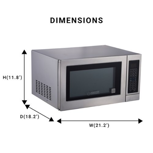 Equator Hybrid Microwave+Convection Oven+Grill 1.2cf Stainless