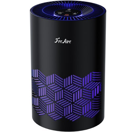 Xenonlab - Air Purifiers for Home Covers Up to 1086 Ft², HEPA Air Purifier with RGB Lights - White-Front_Standard 