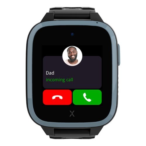 Xplora - Kids' XGO3 (GPS + Cellular) Smartwatch [screen size 42 mm] with pre-installed SIM Card - Black