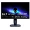 Alienware - AW2725Q 27" QD-OLED 4K UHD 240Hz 0.03-ms FreeSync and G-SYNC Gaming Monitor with HDR (HDMI, DisplayPort) - Black-Front_Standard