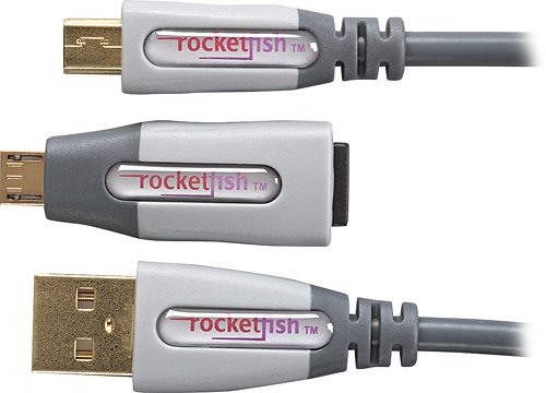  Rocketfish™ - 1.5' USB Cable - Multi