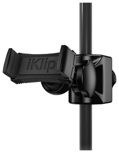  IK Multimedia - iKlip Xpand Mini Microphone Stand Mount - Black