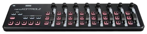 Korg - nanoKONTROL2 USB MIDI Controller - Black-Front_Standard 
