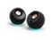 Creative Labs - Creative Pebble Pro Minimalist 2.0 USB-C Speakers with Bluetooth, RGB Lighting - Black-Front_Standard