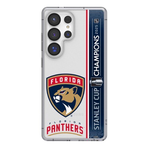 Keyscaper - NHL - Florida Panthers 2025 Stanley Cup Champions Galaxy Clear Case - S24 - Multicolor-Front_Standard 
