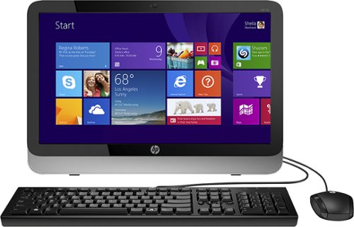  HP - Geek Squad Certified Refurbished 19.5&quot; All-In-One - 4GB Memory - 500GB Hard Drive - Silver/Black