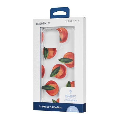Insignia™ Hard-Shell Case for iPhone 14 Pro Max - Peaches BUY ONLINE
