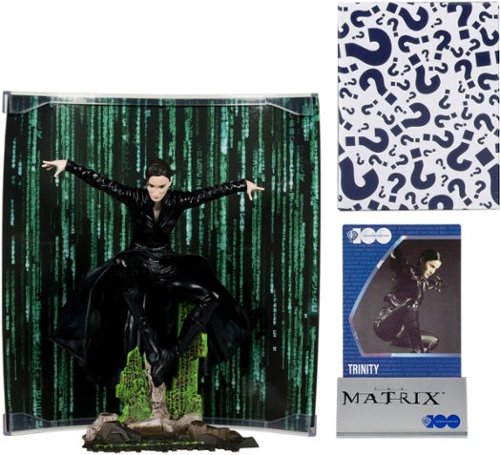 McFarlane Toys - 6" Posed Figure - Trinity (the Matrix) - Movie Maniacs