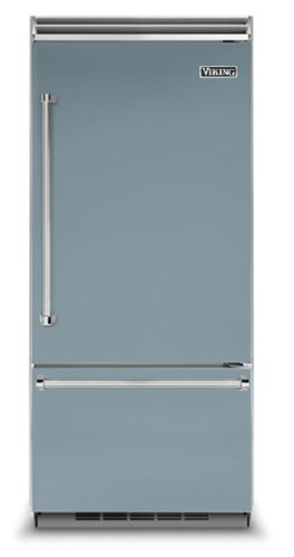 Viking - 5 Series Quiet Cool 20.4 Cu. Ft. Bottom-Freezer Built-In Refrigerator - November Sky