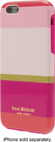  Isaac Mizrahi New York - Hard Shell Case for Apple° iPhone° 6 and 6s - Pink Stripes