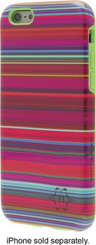  Nanette Lepore - Hard Shell Case for Apple° iPhone° 6 and 6s - Multicolor Stripes