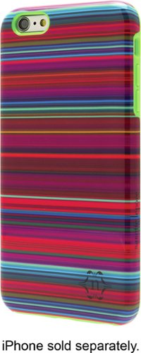  Nanette Lepore - Laser Stripe Hard Shell Case for Apple° iPhone° 6 Plus and 6s Plus - Multicolor Stripes