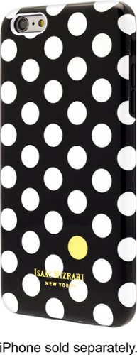  Isaac Mizrahi New York - Hard Shell Case for Apple° iPhone° 6 Plus and 6s Plus - Black/White