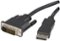 StarTech.com - DisplayPort to DVI Video Converter Cable - Black-Angle_Standard