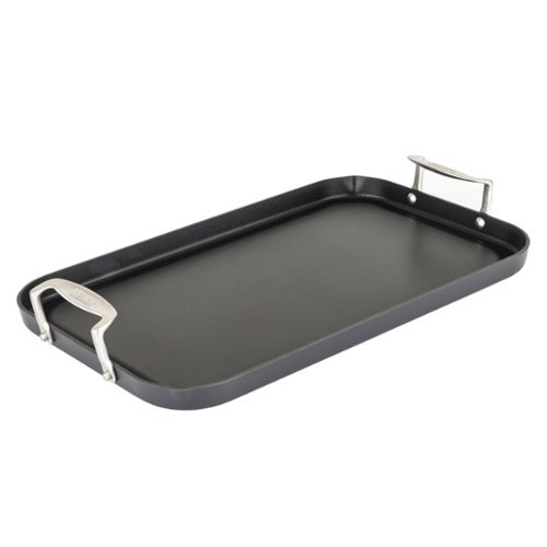 Viking - Hard Anodized Double Burner Nonstick Griddle - Black-Angle_Standard 