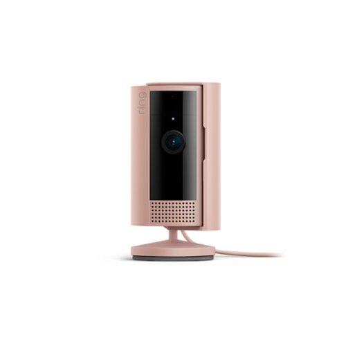 Ring Indoor Plug-In 1080p Security Camera (2nd - Generation) with Privacy cover - Blush SHOP ONLINE