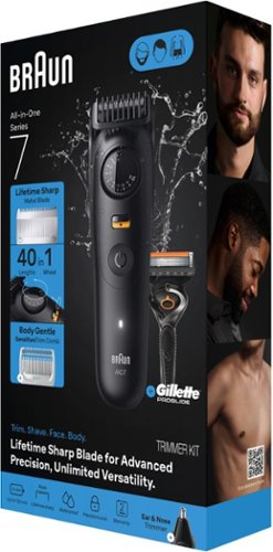 Braun Series 7 All-in-one 7530 Electric Shaver Trimmer - Matte Black BUY IN UAE