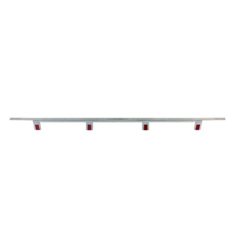 Zephyr - 36 in. Range Trim Kit for Treviso Downdraft - Stainless Steel