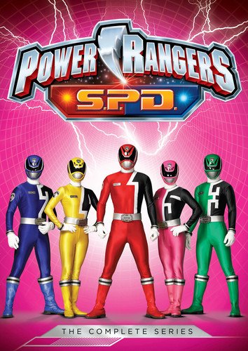  Power Rangers S.P.D.: The Complete Series [5 Discs] [DVD]