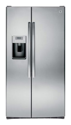  GE - Profile Series 28.4 Cu. Ft. Side-by-Side Refrigerator with Thru-the-Door Ice and Water