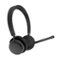 Lenovo - Wireless Closed-Back On-Ear Stereo Headset - Black-Front_Standard