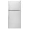Whirlpool - 18.2 Cu. Ft. Top-Freezer Refrigerator - Monochromatic Stainless Steel-Front_Standard 