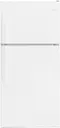 Front. Whirlpool - 18.2 Cu. Ft. Top-Freezer Refrigerator - White.