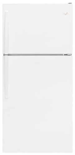  Whirlpool - 18.2 Cu. Ft. Top-Freezer Refrigerator - White