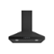 Winflo - 30 inches - Convertible - Wall Range Hood - Black-Front_Standard
