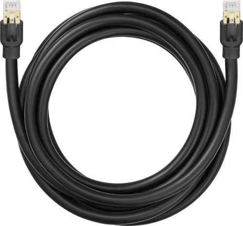Insignia™ 10 ft. Cat-8 Ultra High-Speed Ethernet Cable - Black BUY ONLINE
