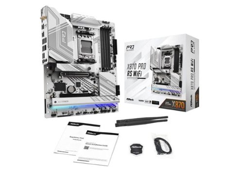 ASRock X870 PRO RS WiFi AM5 AMD X870 ATX Motherboard - Best Buy