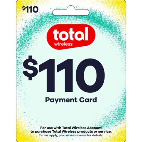 Total Wireless $110 Prepaid Payment Card [Digital]