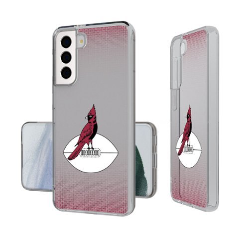Keyscaper - Gridiron Classic Teams - Chicago Cardinals Linen Logo Galaxy Clear Case - S24 - Multicolor-Front_Standard 