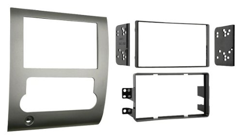 Metra - Dash Kit for Select 2008-2012 Nissan Titan DDIN - Silver