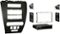 Metra - Dash Kit for Select 2010-2012 Ford Fusion DIN DDIN - Black-Angle_Standard