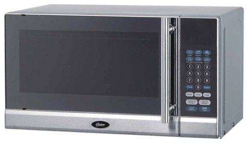  Oster - 0.7 Cu. Ft. Compact Microwave - Silver