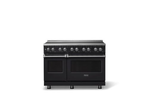 Viking - 48 in. Wide 6 Elements Pro 5 Series 7.3 Cu. Ft. Freestanding 6 Element Induction Convection Range - Onyx