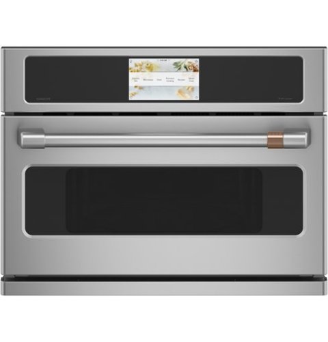 CafÃ© - 1.7 Cu. Ft. Convection Built-In Microwave with Sensor Cooking and 120V Five in One Advantium Technology - Stainless Steel