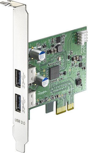  Rocketfish™ - 2-Port USB 3.0 PCI Express Interface Card - Multi