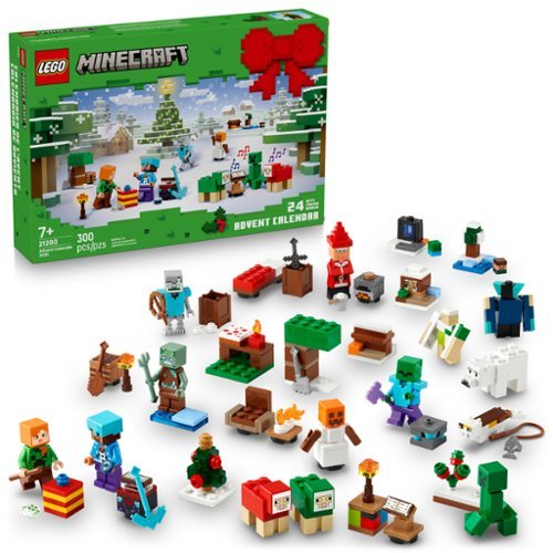 LEGO - Minecraft Advent Calendar 2025 Kids Toy 21280