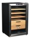NewAir - 400-Cigar Thermoelectric Humidor - Stainless Steel-Front_Standard