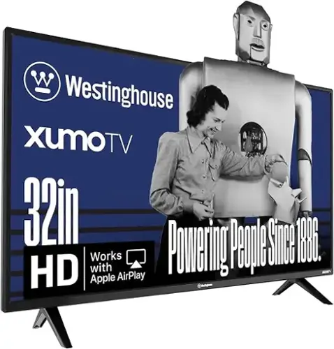 Westinghouse  
Xumo TV  
32in HD  
Works with Apple AirPlay  
Powering People Since 1886