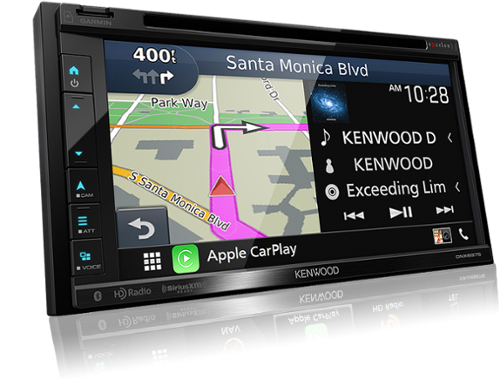 Kenwood - DNX697S 6.8" eXcelon Navigation DVD Receiver-Front_Standard 